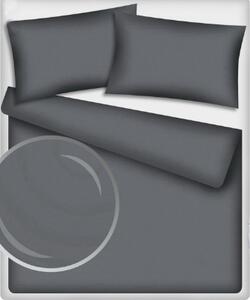 Jednofarebná bavlnená látka, farba grafit 540-4, metráž 160 cm