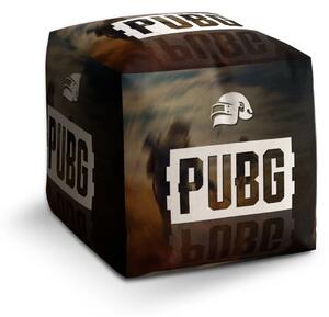 Sablio Taburet Cube PUBG Vojaci - 40x40x40 cm