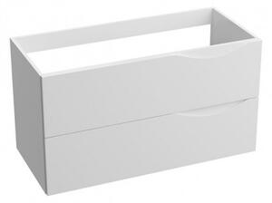 LAVITA KOLORADO skrinka umývadlová závesná 100cm, s 2 zásuvkami SoftClose biela ( k umývadu MINNESOTA101)