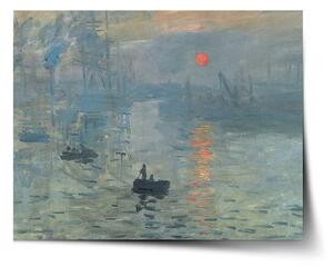 Sablio Plagát Impresia, východ slnka - Claude Monet - 60x40 cm