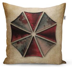 Sablio Vankúš Resident Evil Umbrella Corporation Vintage - 40x40 cm