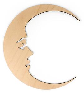 Veselá Stena Drevená nástenná dekorácia Mesiac