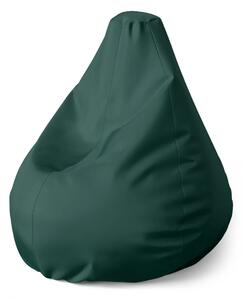 Sablio Sedací vak Pear Lesná zelená 2 - 70 x 95 x 15 cm