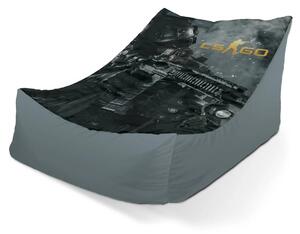 Sablio Sedací vak Lounge CS:GO Vojak 1 - 80 x 95 x 50 cm