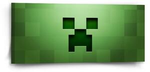 Sablio Obraz Green Blocks - 110x50 cm