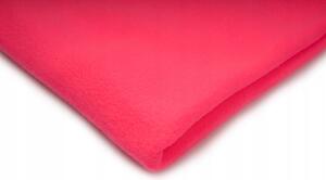 Microfleece farba neónová malina 50