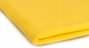 Microfleece farba žltá 25