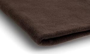 Microfleece farba tm. hnedá 06