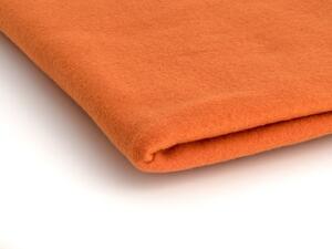 Microfleece farba pomarančová 26