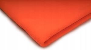 Microfleece farba neónová pomarančová 51