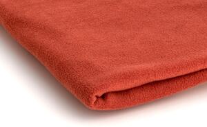 Microfleece farba červená 28
