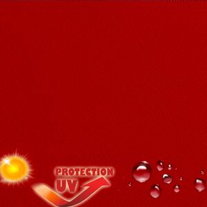Látka s vysokou odolnosťou proti UV/WR žiareniu, farba červená