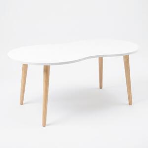 KONFERENČNÝ STOLÍK, biela, dub medový, drevo, kompozitné drevo, 90/50/42 cm MID.YOU - Stolíky do obývačky, Online Only