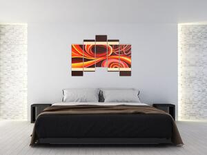 Abstraktné umenie - obraz (Obraz 125x90cm)