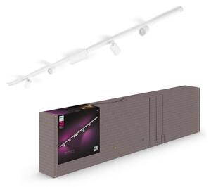 Philips-SADA 4xLED RGB Stmievateľné svietidlo do lištového systému Hue LED RGB/20,8W/230V