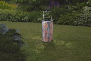 Solárne svetlo záhradné svietidlo 26cm solárna lampa vonkajšie svetlo solárne 33630