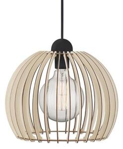 Drevený závesný luster Chino pre žiarovku E27 ø30cm – LED lustre a svietidlá > Lustre