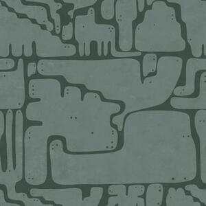 Tapety Abstraktný vzor v odtieňoch tyrkysovej farby, Tapety abstraktné, a01122v3 : Uwalls.sk
