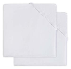 Napínacia plachta 60x120 cm froté White 2 ks