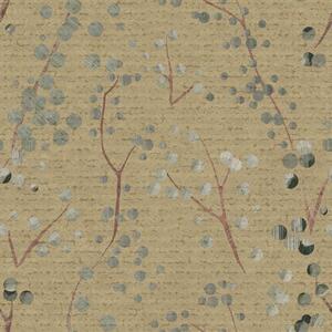 Tapety Botanický filigrán v okri, Tapety kvety, a01126 : Uwalls.sk