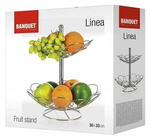 Banquet Drôtený stojan na ovocie LINEA, 30 x 33 cm