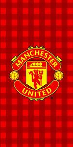 Detský uterák s motívom Manchester United RDB3 Červená