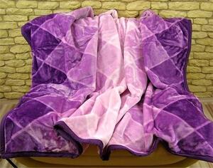 Luxusné deky z akrylu 160 x 210cm fialová č.28 Fialová