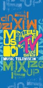 Detský uterák s motívom MTV RDB15 Modrá