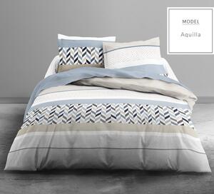 Bavlnené posteľné obliečky béžovej farby v škandinávskom štýle Béžová