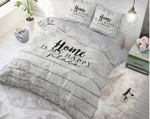 Kvalitné posteľné obliečky Home Sivá