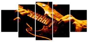 Obraz elektrické gitary (Obraz 150x70cm)
