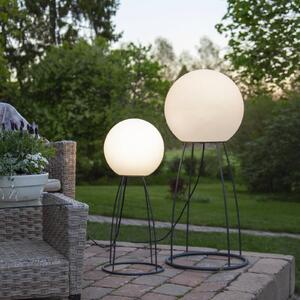 Terasová lampa Mallorca 70 cm čierna/biela plast/kov