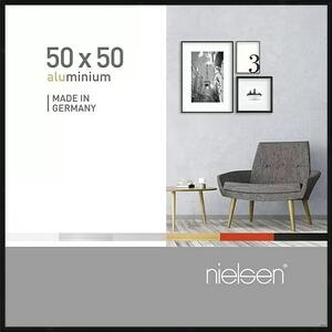Rám na obraz Nielsen Pixel / 50 x 50 cm / hliník / sklo / čierna