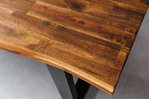 Jedálenský stôl Genesis hnedý 180cm akáciová 35mm