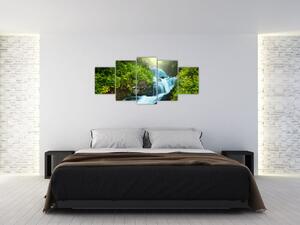 Horská riečka - moderný obraz (Obraz 150x70cm)