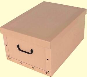 Úložná krabica MAXI CLASSIC BEIGE 51x37x24cm