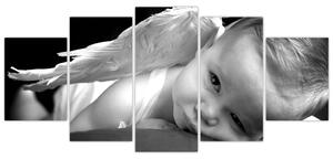 Dieťa - anjel - obrazy na stenu (Obraz 150x70cm)