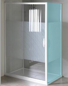 GELCO - ETERNO sprchové dvere posuvné 1200mm, sklo STRIP (GE6912)