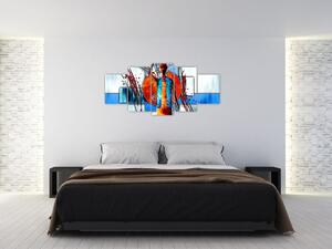 Obrazy na stenu - abstrakcie (Obraz 150x70cm)
