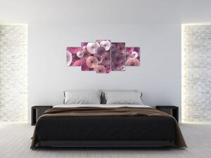 Farebné kvety - obraz (Obraz 150x70cm)