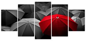 Obraz dáždnikov (Obraz 150x70cm)