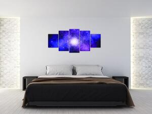 Obraz - vesmírna mandala (Obraz 150x70cm)