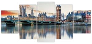 Obraz Londýna, Big ben (Obraz 150x70cm)
