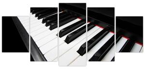Obraz: klavír (Obraz 150x70cm)