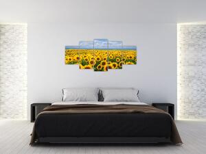 Obraz - slnečnica (Obraz 150x70cm)