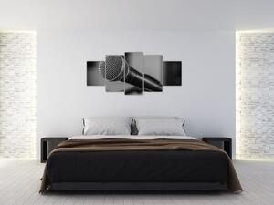Obraz mikrofónu (Obraz 150x70cm)