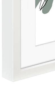 Hama rámček drevený Galéria Kopenhagen, biela, 23x45 cm/ 3x 10x15 cm