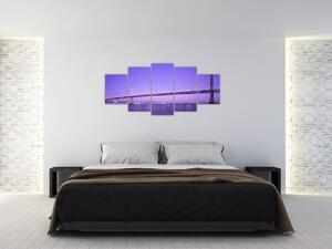 Obraz dlhého mosta (Obraz 150x70cm)