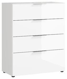 KOMODA, biela, 83/102/42 cm Premium Living - Komody