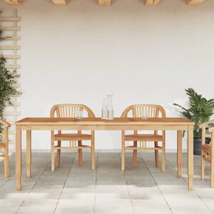 Záhradný jedálenský stôl 200x90x75 cm tíkové masívne drevo